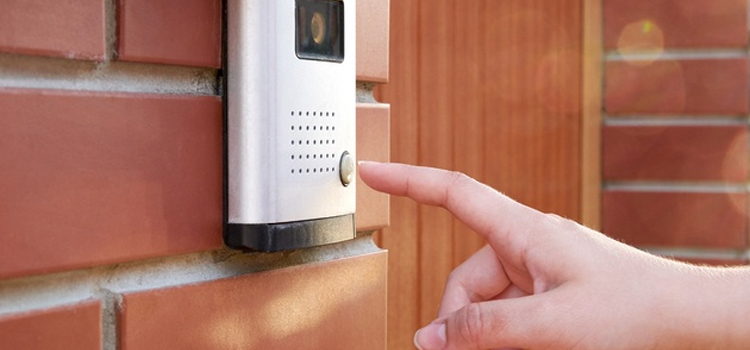 apartment door buzzer installation in Sanger
