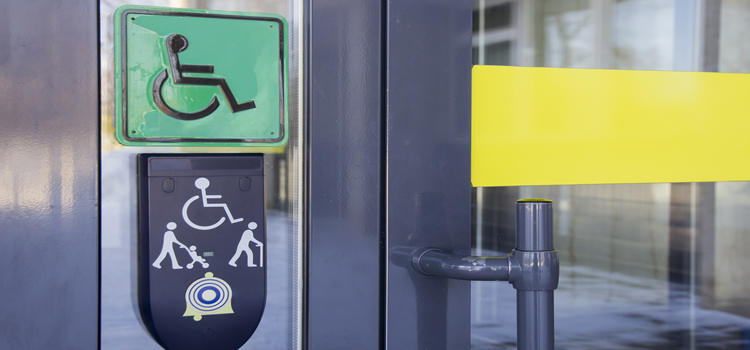 automatic handicap door opener in Sanger