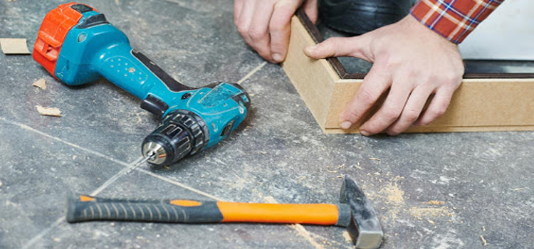 broken door frame repair Sanger
