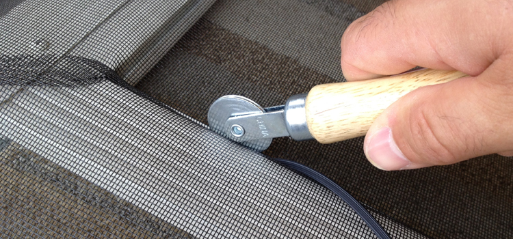 metal screen door repair in Sanger