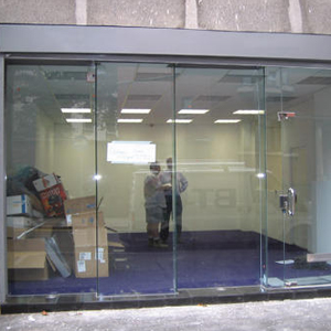 shop front door repair Sanger
