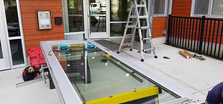 storefront door glass replacement Sanger