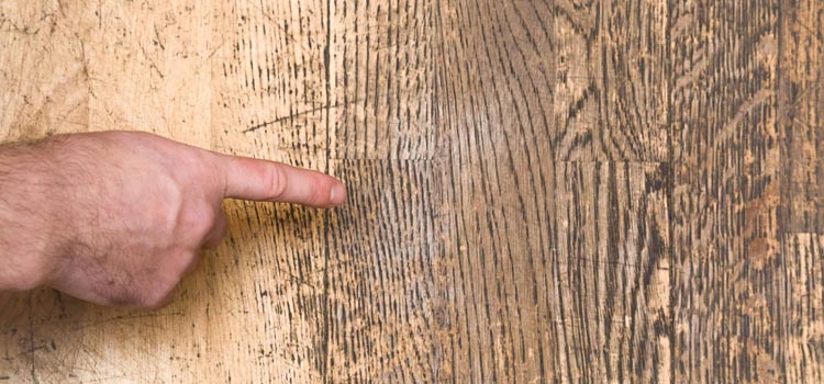Wood Door Scratch Repair in Sanger